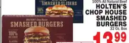 Bravo Supermarkets HOLTEN'S CHOP HOUSE SMASHED BURGERS offer