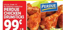 Bravo Supermarkets PERDUE CHICKEN DRUMSTICKS offer
