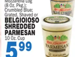 Bravo Supermarkets BELGIOIOSO SHREDDED PARMESAN offer