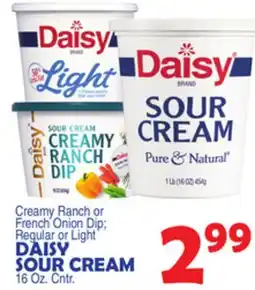 Bravo Supermarkets DAISY SOUR CREAM offer