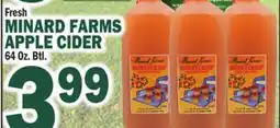 Bravo Supermarkets MINARD FARMS APPLE CIDER offer