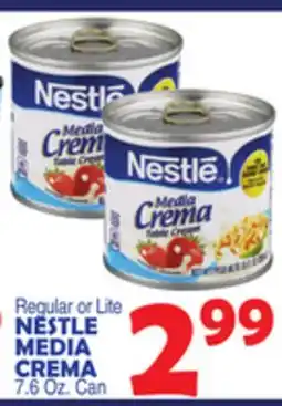 Bravo Supermarkets NESTLE MEDIA CREMA offer