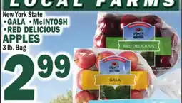 Bravo Supermarkets GALA, MCINTOSH, RED DELICIOUS APPLES offer