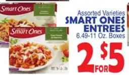 Bravo Supermarkets SMART ONES ENTREES offer