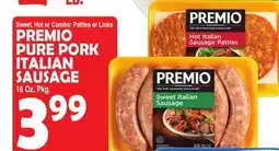 Bravo Supermarkets PREMIO PURE PORK ITALIAN SAUSAGE offer