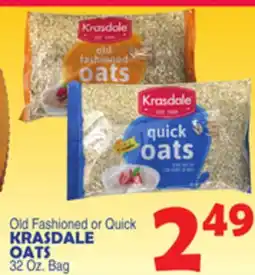 Bravo Supermarkets KRASDALE OATS offer