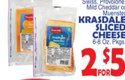 Bravo Supermarkets KRASDALE SLICED CHEESE offer
