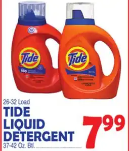 Bravo Supermarkets TIDE LIQUID DETERGENT offer