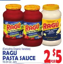 Bravo Supermarkets RAGU PASTA SAUCE offer