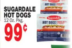 Bravo Supermarkets SUGARDALE HOT DOGS offer