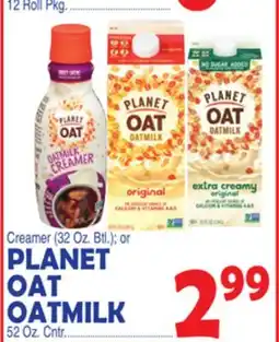 Bravo Supermarkets PLANET OAT OATMILK 52 Oz. Cntr offer