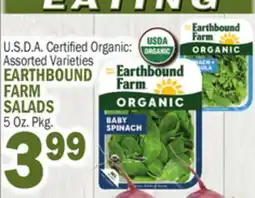 Bravo Supermarkets EARTHBOUND FARM SALADS offer
