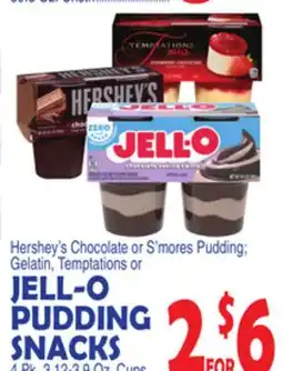 Bravo Supermarkets JELL-O PUDDING SNACKS offer