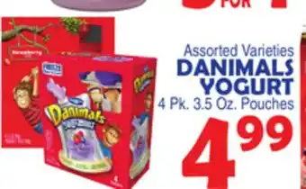 Bravo Supermarkets DANIMALS YOGURT offer