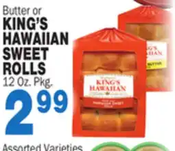 Bravo Supermarkets KING'S HAWAIIAN SWEET ROLLS offer