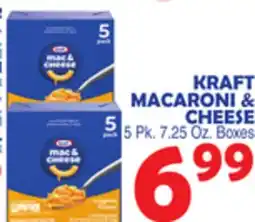 Bravo Supermarkets KRAFT MACARONI & CHEESE offer