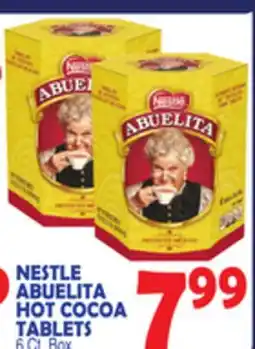 Bravo Supermarkets NESTLE ABUELITA HOT COCOA TABLETS offer
