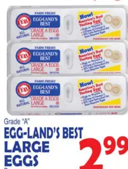 Bravo Supermarkets EGG-LAND'S BEST LARGE EGGS offer