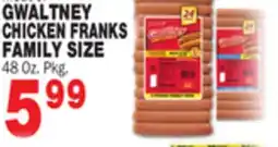Bravo Supermarkets GWALTNEY CHICKEN FRANKS offer