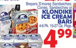 Bravo Supermarkets KLONDIKE ICE CREAM BARS offer
