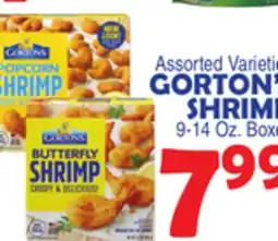 Bravo Supermarkets GORTON'S SHRIMP offer