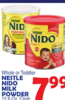 Bravo Supermarkets NESTLE NIDO MILK POWDER offer