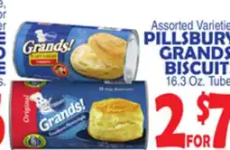 Bravo Supermarkets PILLSBURY GRANDS! BISCUITS offer