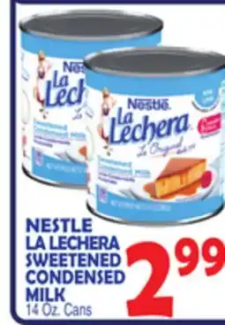 Bravo Supermarkets NESTLE LA LECHERA SWEETENED CONDENSED MILK offer