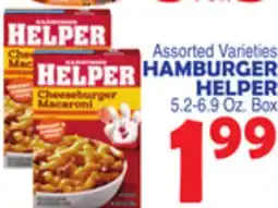 Bravo Supermarkets HAMBURGER HELPER offer