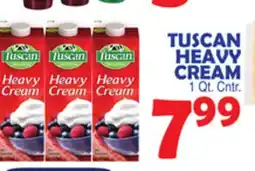 Bravo Supermarkets TUSCAN HEAVY CREAM offer