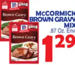 Bravo Supermarkets McCORMICK BROWN GRAVY MIX offer