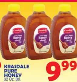 Bravo Supermarkets KRASDALE PURE HONEY offer