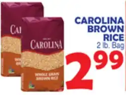 Bravo Supermarkets CAROLINA BROWN RICE offer