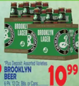 Bravo Supermarkets BROOKLYN BEER offer
