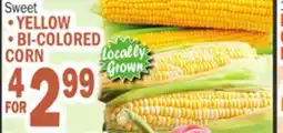 Bravo Supermarkets YELLOW, BI-COLORED CORN offer