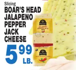 Bravo Supermarkets BOAR'S HEAD JALAPENO PEPPER JACK JACK CHEESE offer