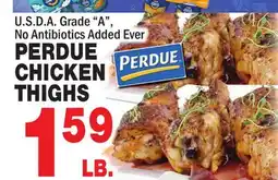 Bravo Supermarkets PERDUE CHICKEN THIGHS offer