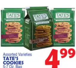 Bravo Supermarkets TATE'S COOKIES offer