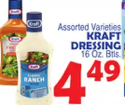 Bravo Supermarkets KRAFT DRESSING offer