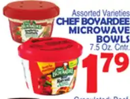 Bravo Supermarkets CHEF BOYARDEE MICROWAVE BOWLS offer