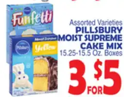 Bravo Supermarkets PILLSBURY MOIST SUPREME CAKE MIX offer