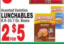 Bravo Supermarkets LUNCHABLES offer