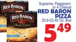 Bravo Supermarkets RED BARON PIZZA offer