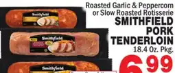 Bravo Supermarkets SMITHFIELD PORK PORK TENDERLOIN offer