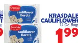 Bravo Supermarkets KRASDALE CAULIFLOWER offer
