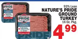 Bravo Supermarkets NATURE'S PRIDE GROUND TURKEY offer