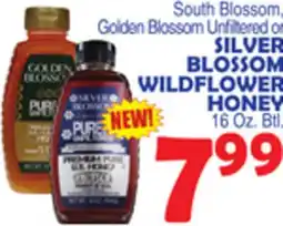Bravo Supermarkets SILVER BLOSSOM WILDFLOWER HONEY offer