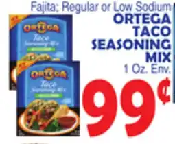 Bravo Supermarkets ORTEGA TACO SEASONING MIX offer
