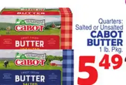 Bravo Supermarkets CABOT BUTTER offer