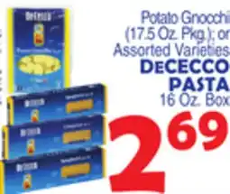 Bravo Supermarkets CECCO PASTA, 16 Oz. Box offer